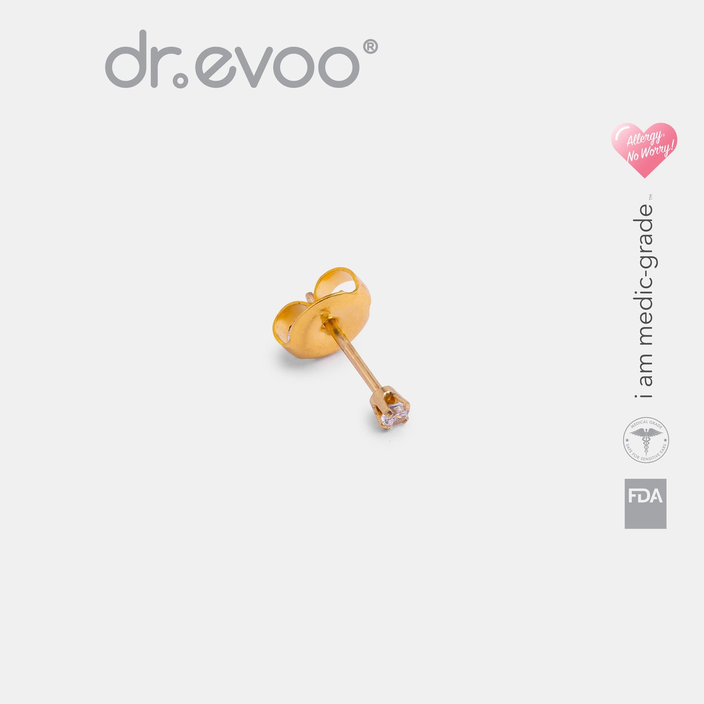 Crown 2mm CZ 14K - YG