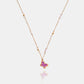 voola - lova butterfly necklace